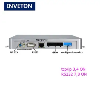 

4-Channel Fixed UHF RFID Reader tcp/ip multi-tags work with 10dbi linear mat floor rfid antenna timing maraton race solutions