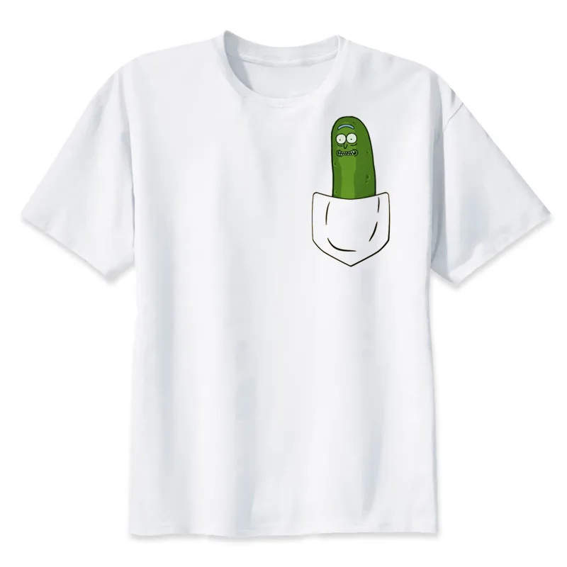 

Rick And Morty dabbing Pickle Rick new t shirt man Short sleeve fashion summer rick y morty print funny Men anime T-shirt tops