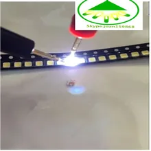 100 шт. 2828 3228 светодиодный SMD ТВ Подсветка 3 в 1 Вт 350MA светодиодный бусины холодный белый для samsung SPBWH1320S1EVC1B1B