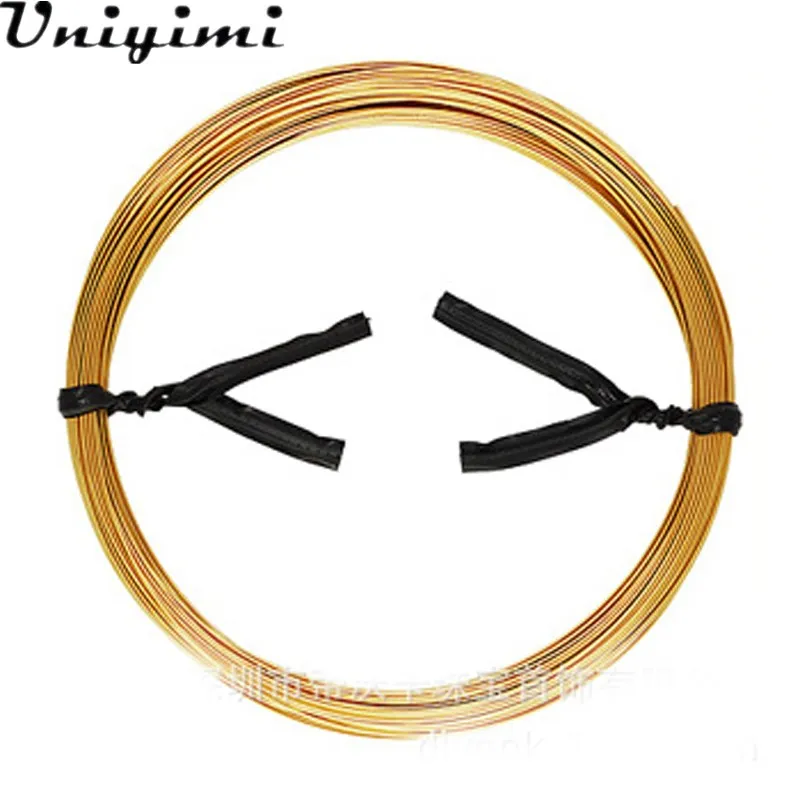 

14K Gold Filled Semi Hard Wire Light Yellow Gold Color Wire Not Fade Copper Jewelry Findings Making Accessories 0.25-2.06mm