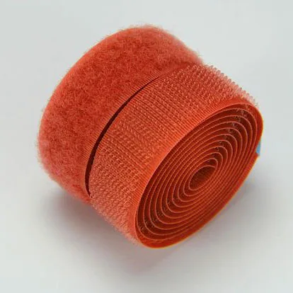 12 м/пара цветные клейкие крючки и петли крепежные ленты без клея крючки velcros клейкие ленты для шитья волшебная лента DIY - Цвет: orange red