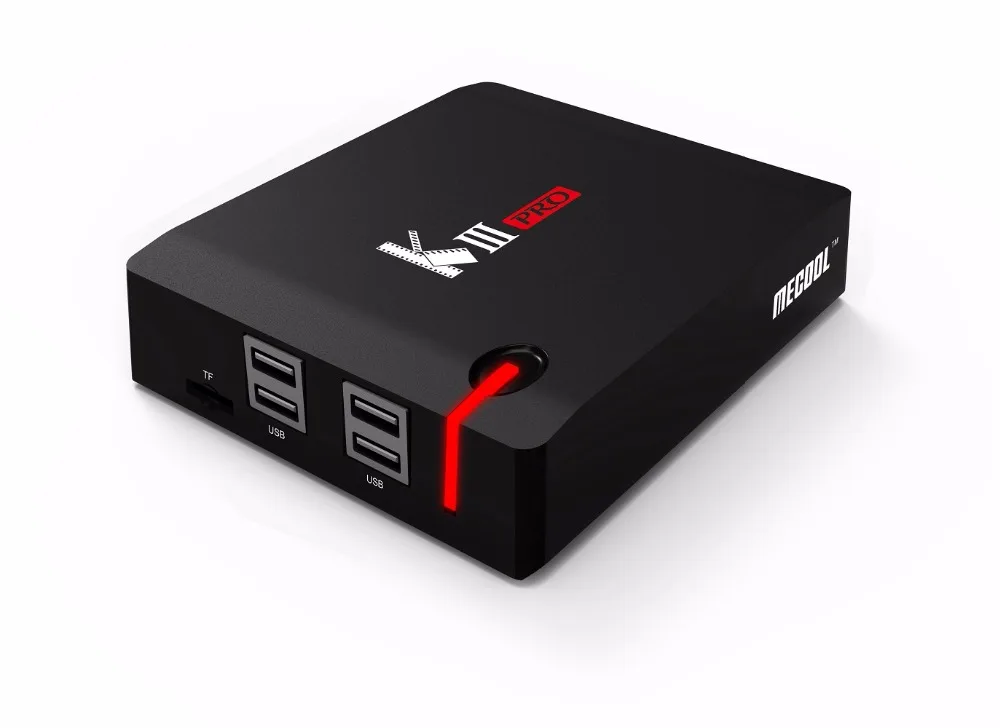 

MECOOL KIII Pro Android 6.0 Smart Media Player 3GB 16GB Smart TV Box DVB S2 DVB T2 Amlogic S912 BT 2.4G/5G Wifi PK A95X X96