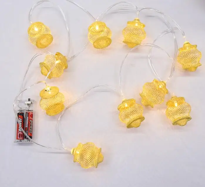 

LED lamp string Christmas Home Room decorative lamp string light 2 m 10 lamp battery box