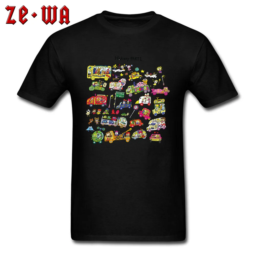 Buy Toy Car T shirt Cartoon Tshirt For Men Funny Black