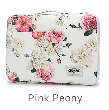 Бренд Kinmac сумка чехол для ноутбука 1", 13", 1", 15", 15,", сумка для MacBook Air Pro 13,3, 15,4 KS022 - Цвет: Pink Peony