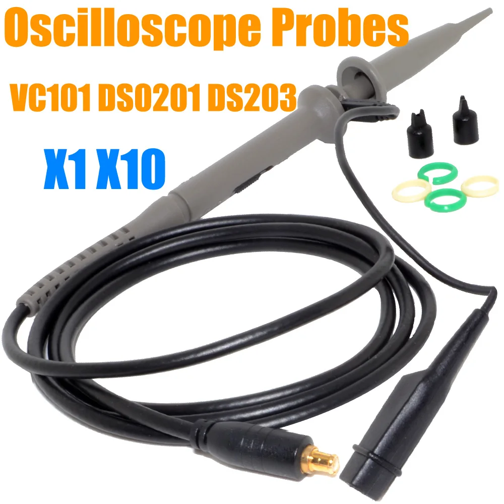 Оптовый измерительный щуп MCX x1 & x10 для Nano DS0201/DS203/dsso 201/DSO 203 портативный осциллограф