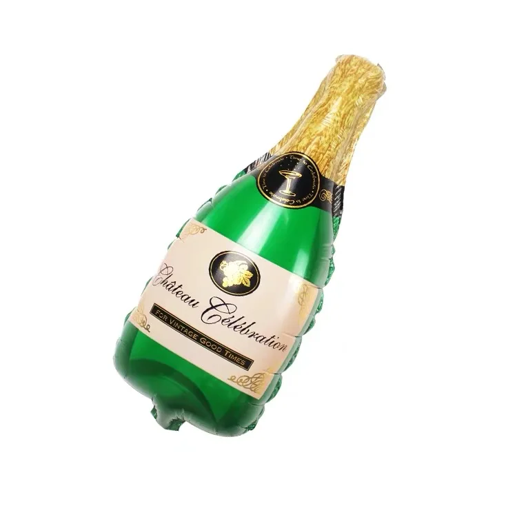 Счастливые 30 день рождения украшения золотой короны шампанского очки фляга для виски фольги воздушный шар средней школы мяч вечерние шары - Цвет: Флуоресцентный желтый