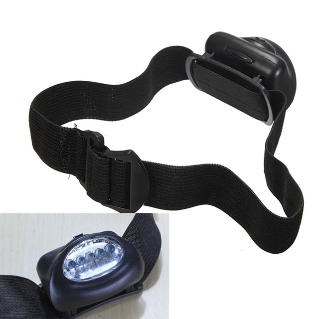 Jiguoor 5 LED 7 Modes Bike Headlight Waterproof Headlamp Perfect For Fishing Walking Camping Reading Hiking Led Light Head Lamp