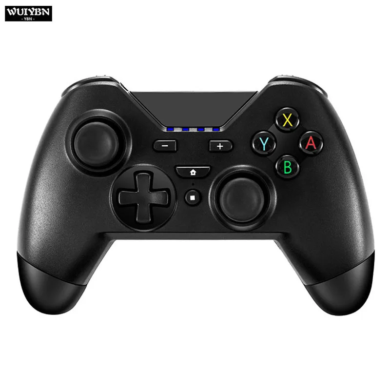 WUIYBN беспроводной Bluetooth NS Switch контроллер Pro Joypad для nintendo переключатель игровая консоль, геймпад джойстик - Цвет: Черный