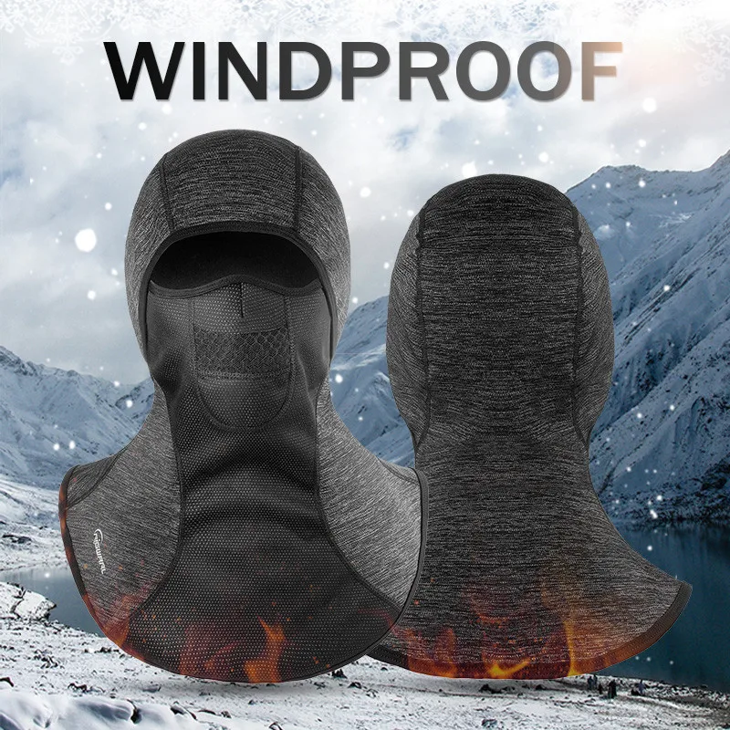 

New Balaclava Winter Motorcycle Face Mask Moto Face Shield Ski Windproof Protection Thermal Fleece Skull Face Mask Biker Unisex