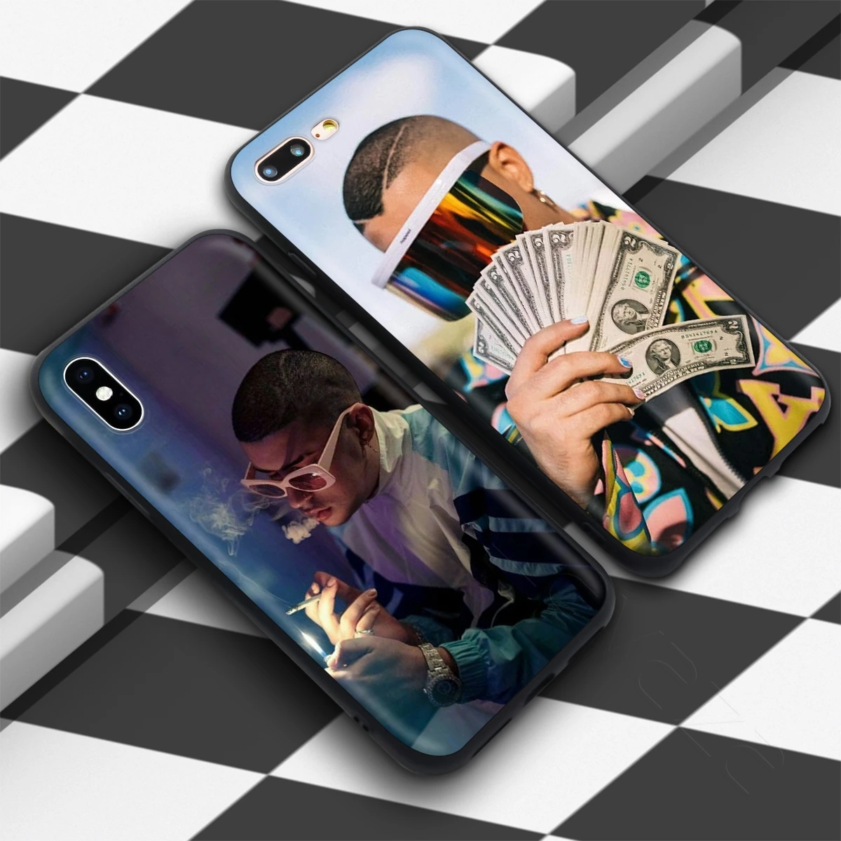 Чехол Lavaza Bad Bunny X100pre для iPhone 11 Pro XS Max XR X 8 7 6 6S Plus 5 5S se