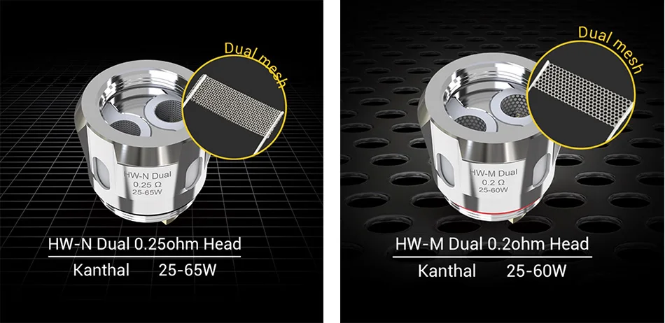 Eleaf HW-M/HW-N Dual Coil Head for iStick Nowos 1pc
