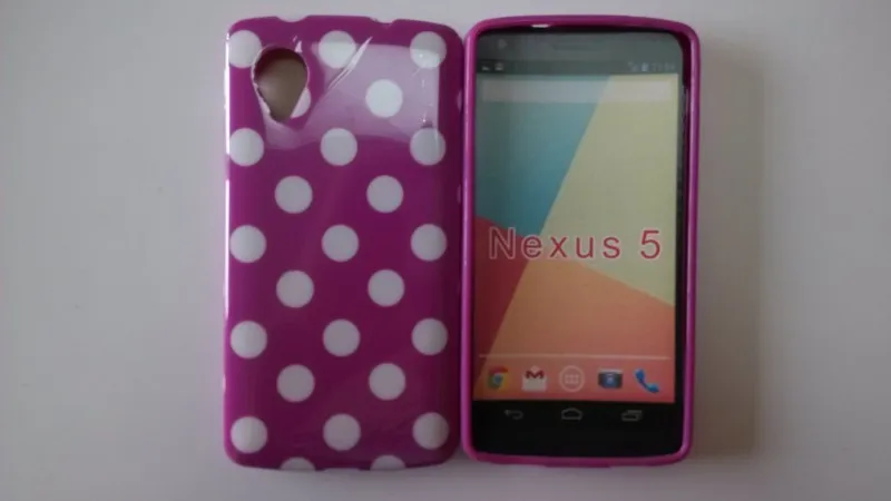 LG Nexus 5 E980 Polka Dots Case (4)