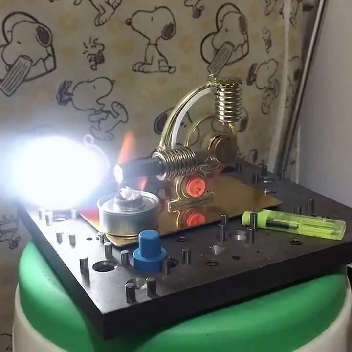 Мощность поколения освещения мини-двигатель Стирлинга миниатюрный ...