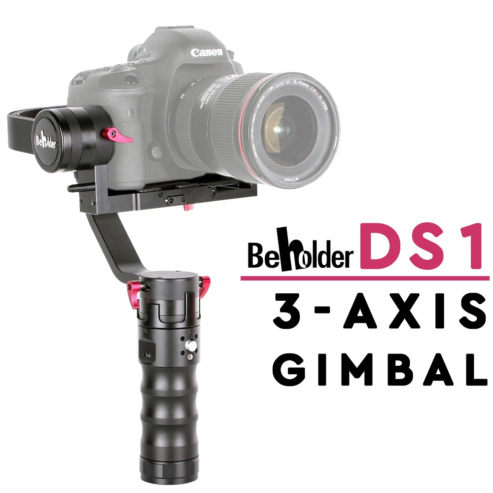 

Beholder DS1 Stabilzier 3-Axis Handhled Gimbal DSLR Camera Holder Professional Steadycam