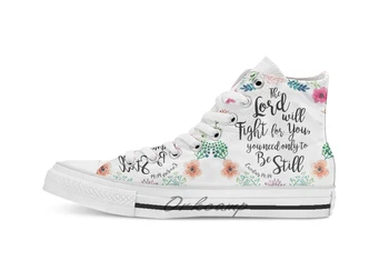 

Exodus 14 14 Novelty Design breathable casual High Top lace-up Canvas shoes sneakers