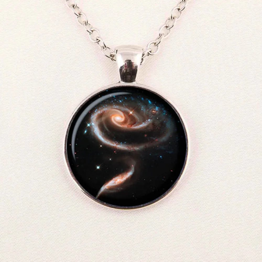 GALAXY NECKLACE UNIVERSE Pendant necklace ASTRONOMY JEWELRY Space universe Art Gifts for Her