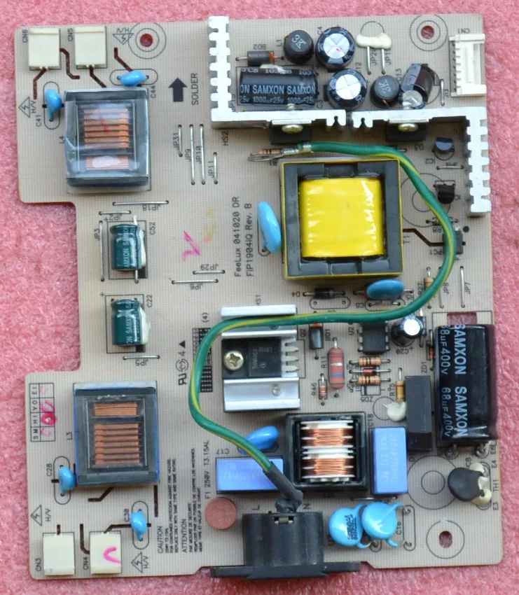 

FeeLux041020DR FIP1904iQ Rev.B PL1942C06-V2 power supply in high pressure plate