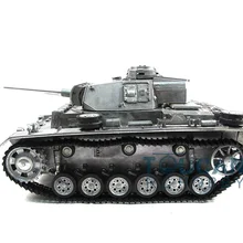 Металл Мато 1/16 Panzer IIII RC комплект Танк инфракрасная версия металлический цвет 1223 TH00656