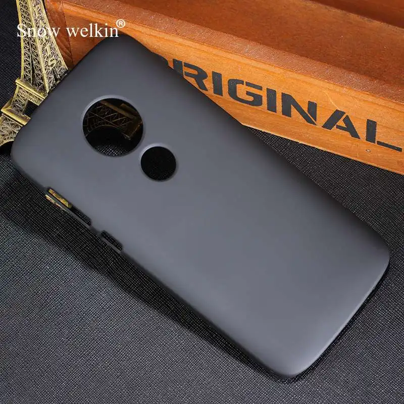 Для Motorola Moto E5 Plus Новый роскошный прорезиненный матовый пластиковый жесткий чехол
