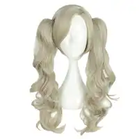 Anime Persona 5 Anne Takamaki Wig Cosplay Costume Women Long Hair Halloween Party Wigs