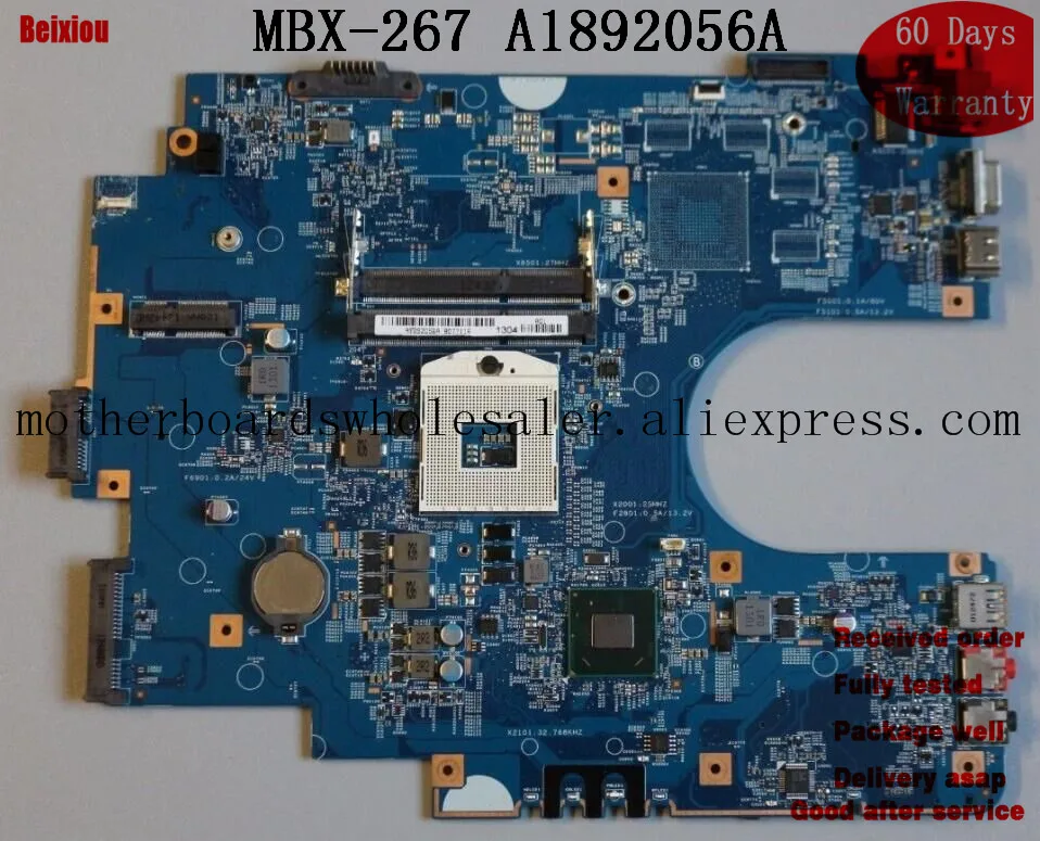 

mbx267 Main board For Sony VAIO sve1713d1ew A1892056A Motherboard MBX-267 uma