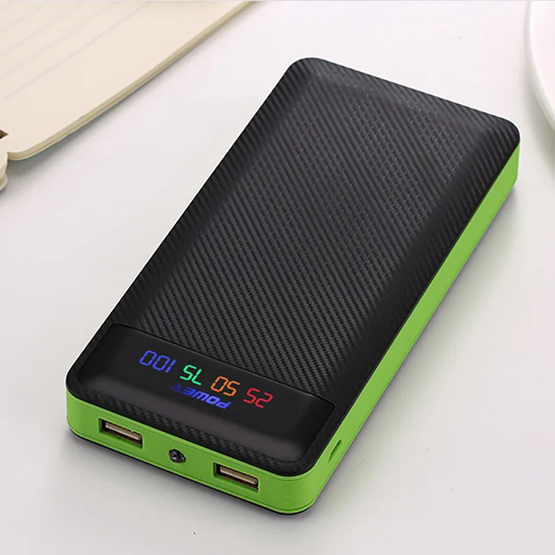 

High Quality Charging Power Supply Housing 2.1A Dual USB 4x18650 Battery DIY Charger Cover @ XR649