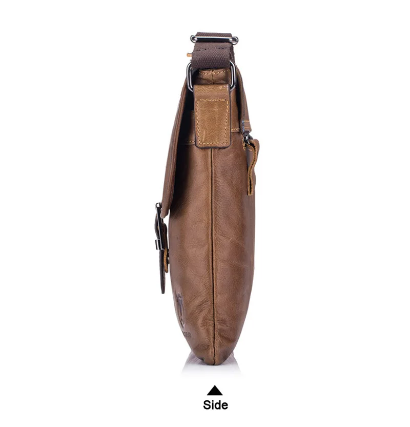 Известный бренд, мужская сумка на плечо из натуральной кожи, мужская сумка-мессенджер, мужская кожаная модная сумка с клапаном, мужские сумки через плечо, сумки