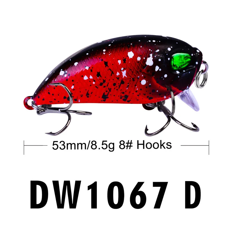 بيكي طعوم صيد معقوفة Wobblers Crankbaits الاصطناعي البلاستيك الصلب الطعوم ل الكارب الصيد مع BKB السنانير Pesca إيسكا 53 مللي متر 8.5g بيكي طعوم صيد معقوفة Wobblers Crankbaits الاصطناعي البلاستيك الصلب الطعوم ل الكارب الصيد مع BKB السنانير Pesca إيسكا 53 مللي متر 8.5g