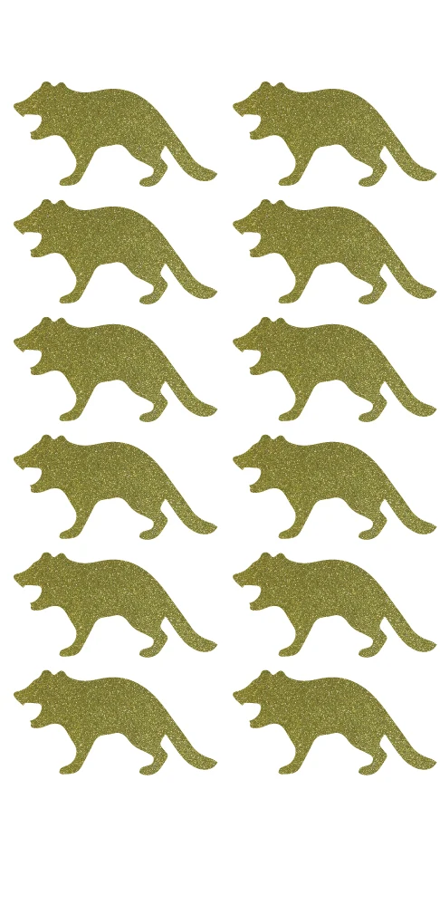 3 8x1 9 см Tasmanian devil gold glitter стикер этикетка | Дом и сад