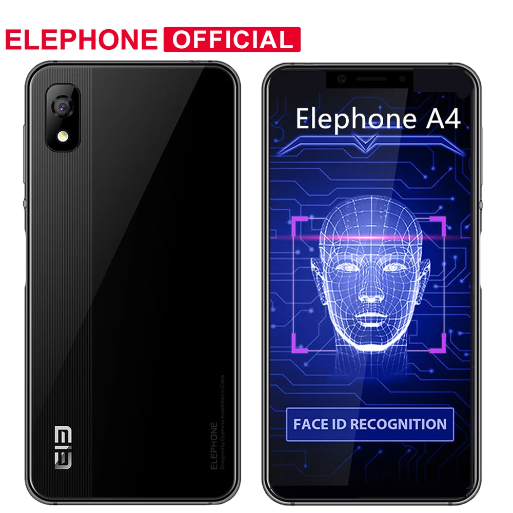 Elephone A4 Smartphone Android 8.1 4G Mobile Phone 3000mAh 5.85 ...