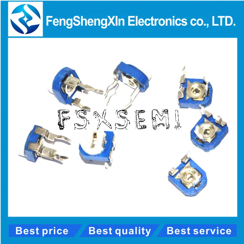 Trimmer Potentiometer 10pcs/lot RM065 RM-065 100-1M ohm Trimpot Trimmer Potentiometer variable resistor
