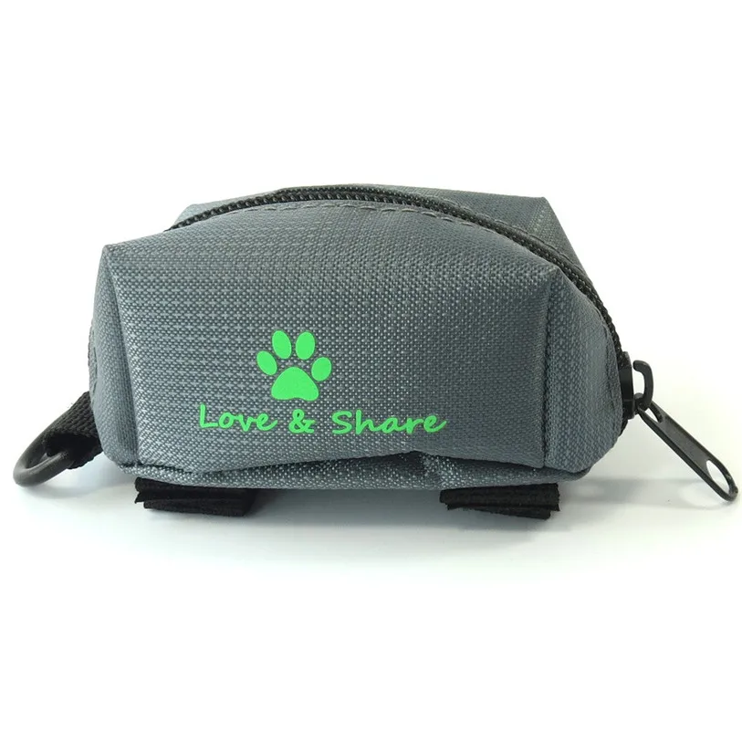 Fashion Waste Poop Bags For Pet Dog Cat Travel Pet Dispenser Waste Dog Puppy Pick-Up Bags Poop Bag Holder Hook Pouch #F#40DC14 (19)