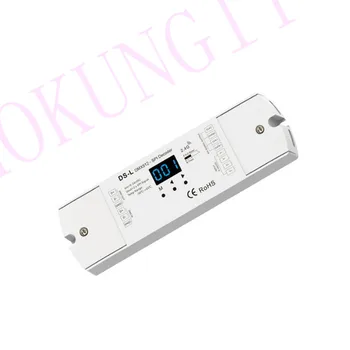 

1024 dots DMX to SPI Decoder DS-L SPI Decoder DMX512 Decoder Engineering Decoder full color LED strip Decoder support 2811/6812