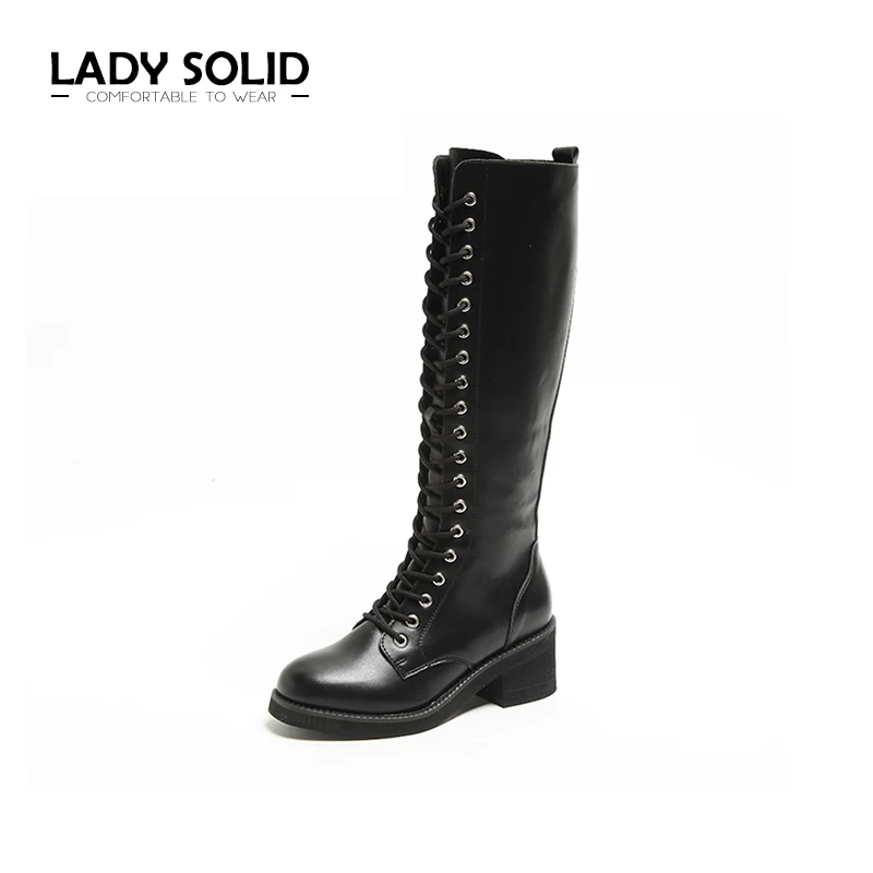 

genuine leather women high boots 35~39 brand 2018 fashion spring boots female #7709