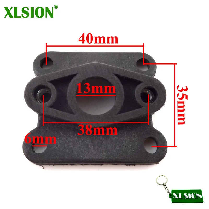 XLSION впускной коллектор трубы для 47cc 49cc карбюратор двигателя Carb Minimoto ATV Quad 4 Wheeler