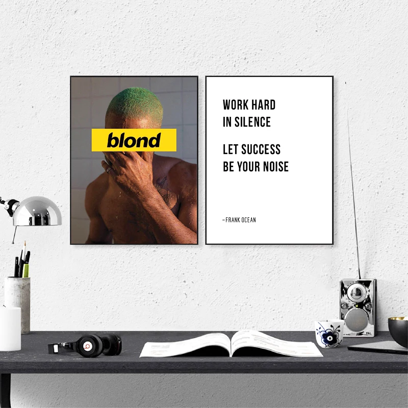 

Frank Ocean Blond Wall Art Canvas Posters Prints , Hip Hop Frank Ocean Lyrics Art Painting Home Room Wall Pictures Decoration