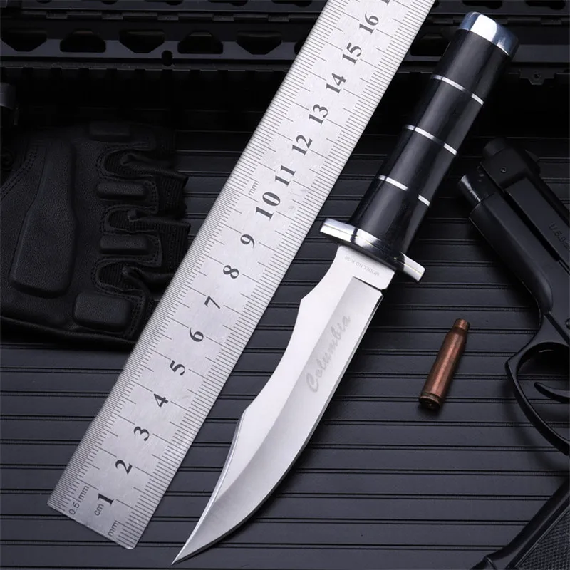 2016 Karambit Outdoor Self-defense Field High Hardness Small Straight Knife Wilderness Survival Of Folding Fruit Knives Locke