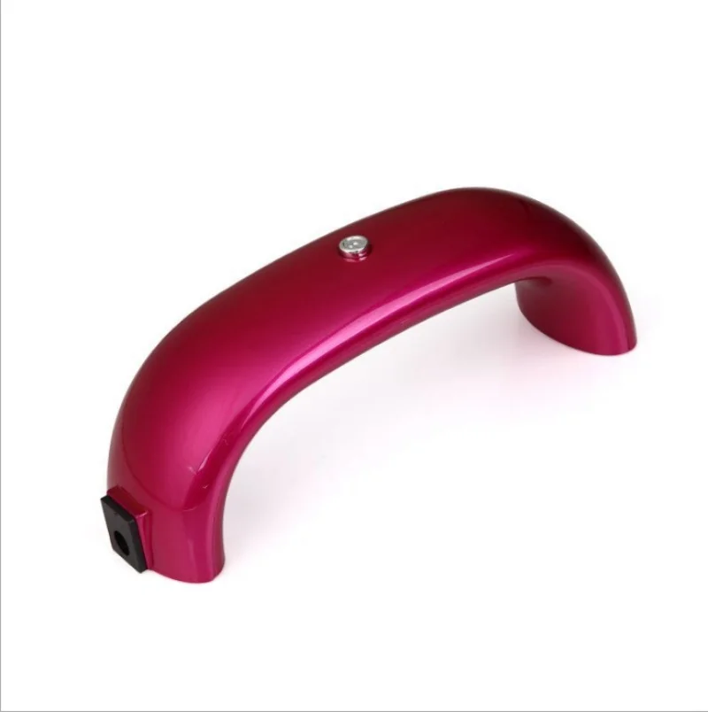 9 Вт мини светодио дный лампа для ногтей Сушилка для ногтей USB линия лампа для ногтей Радужная форма отверждения ногтей гели для ногтей художественное оборудование 50 комплектов - Цвет: Серый