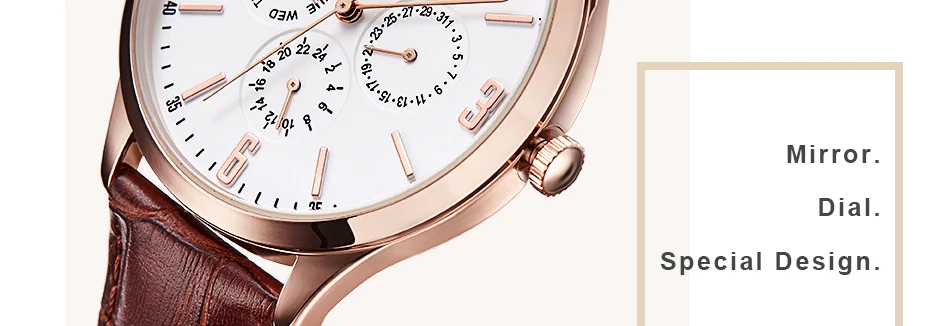 Мужские классические часы SINOBI, тонкие кварцевые наручные часы, Лидирующий бренд, спортивный коричневый кожаный ремешок, мужские часы, мужские часы 19