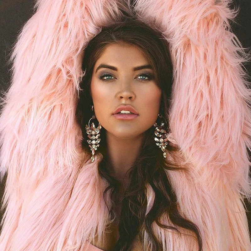 

Floating Hair Jacket Fur Coat Women Lady Fur Overcoat Imitation Fur Faux Fox Jackets Hairy Party Fur Warm Coat Plus Size XXXL
