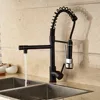 Kitchen Spring Basin Faucet LED Lights Black Bronze/Chrome/Brushed Nickle Sink Mixer Tap Deck Mount Single Hole Hot&Cold water ► Photo 2/6