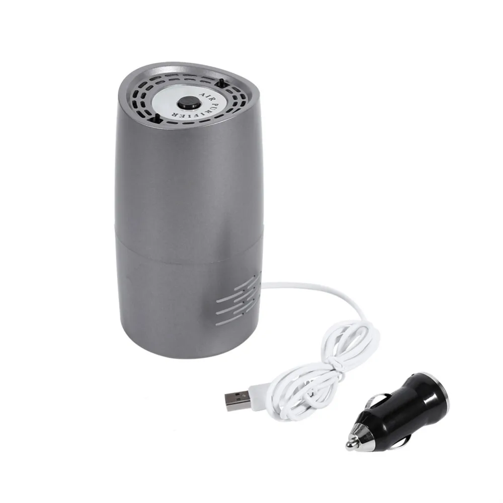 Мини USB Автомобильное Главная воздуха Ионный очиститель фильтр ионизатор освежитель воздуха автомобиля Ионный Очиститель Автомобиля Воздухоочистители
