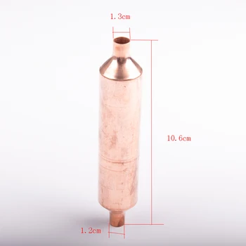 

air conditioning copper filter 13mm drying compressor heat pump thickening molecular filter air conditioner refrigeration parts