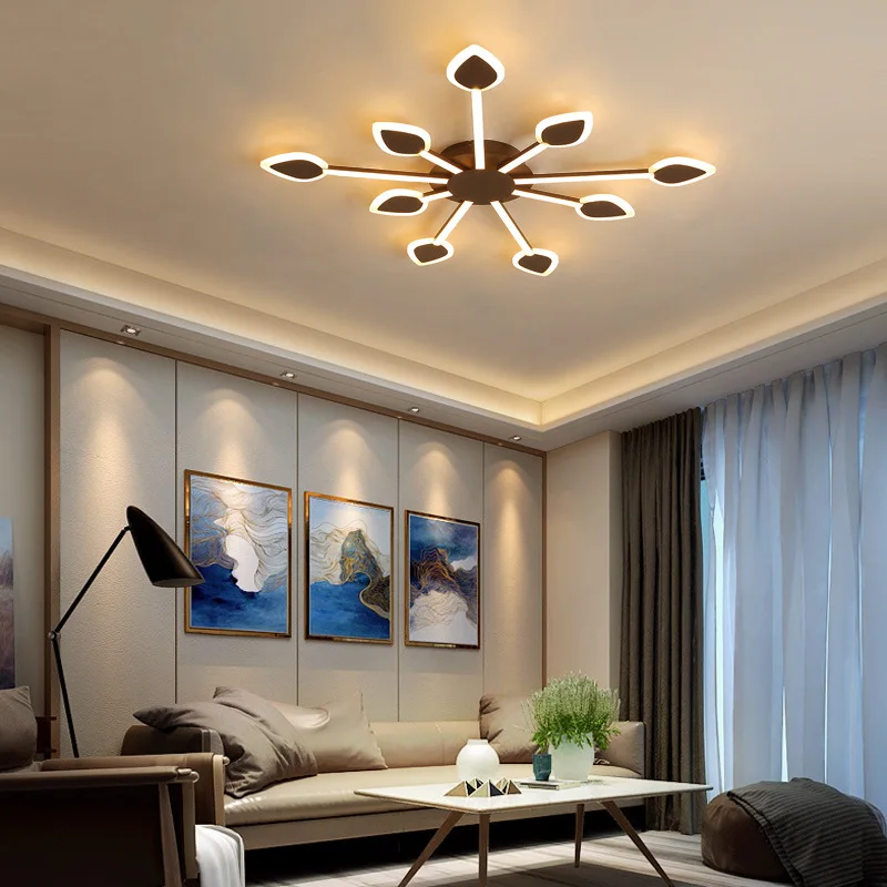 Modern Led Ceiling Lights Loft Illumination Nordic Living Room