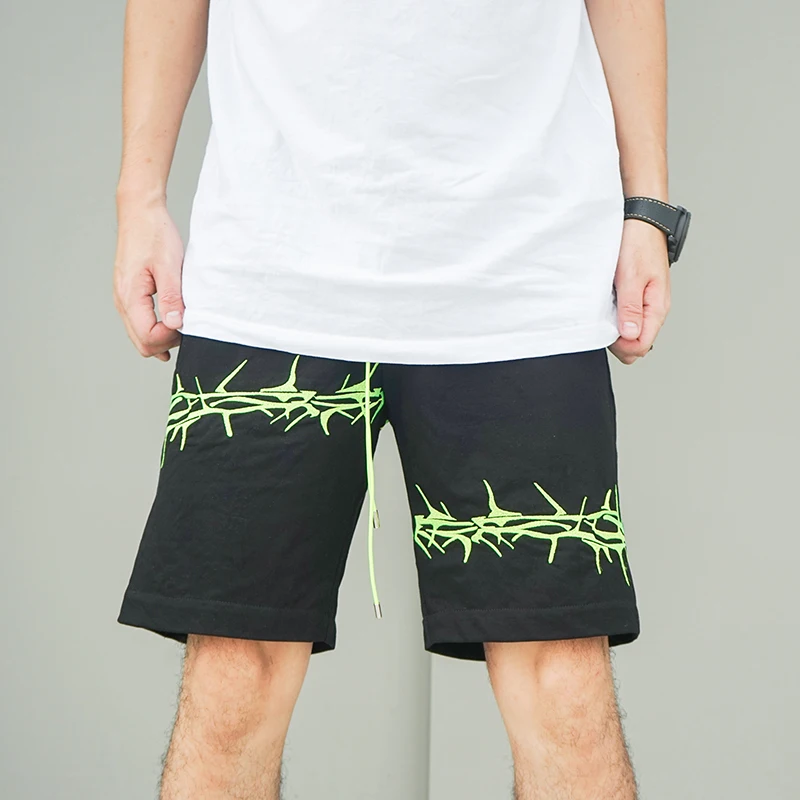 JSBD брюки мужские брюки тренд Лето популярный логотип свободный принт повседневные Пять минут Спортивные Шорты повседневные шнурки домашние брюки 3X