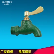 Железо Быстрое открытие с ключом кран Ванная комната сантехническое оборудование смеситель чугунная Инженерная фабрика прямая