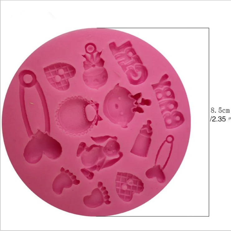 Детские вечерние 3D Силиконовые помадные формы для украшения торта силиконовые формы помадки торты формы для поделок из сахара инструменты