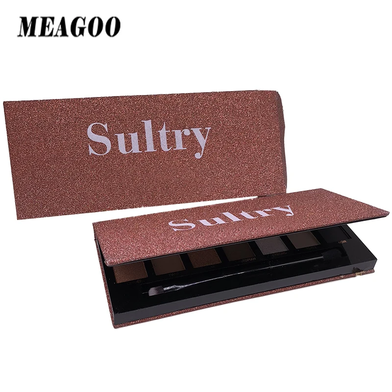 

MEAGOO Eyeshadow Pallete Glitter Makeup Smoky Glitter Matte Eye Shadow Paleta de sombra Brand Make Up Pallete Loose Powder