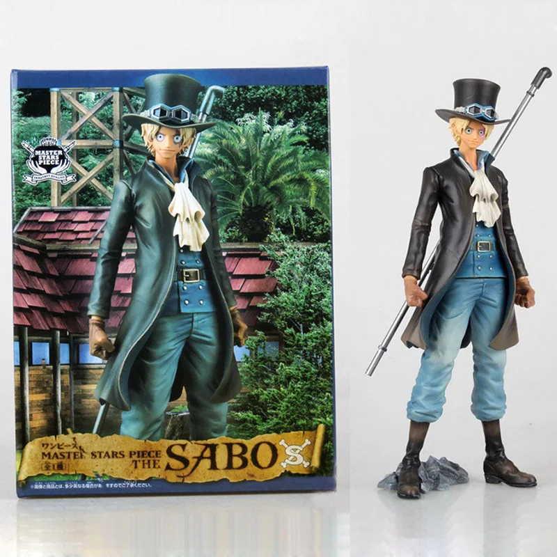 Anime One Piece Action Figure Sabo Chief of Staff of the Revolutionary Army PVC Action Figure Model Collection Toy 27CM